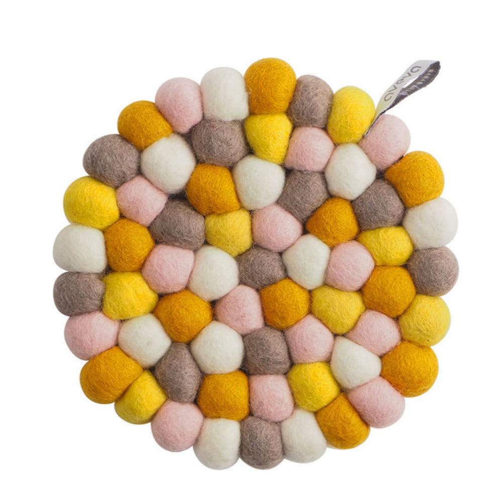 Aveva Round Trivet Lemonade