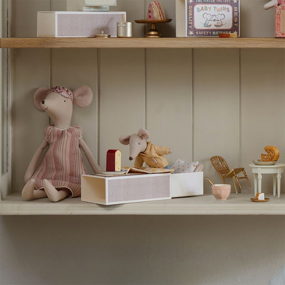 Maileg Sister & Brother Mouse in a Box