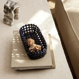 Ferm Living Ceramic Oval Woven Basket