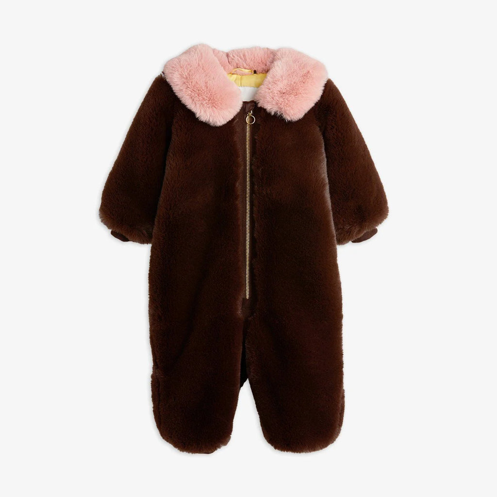 Mini Rodini Fluffy Faux Fur Overall