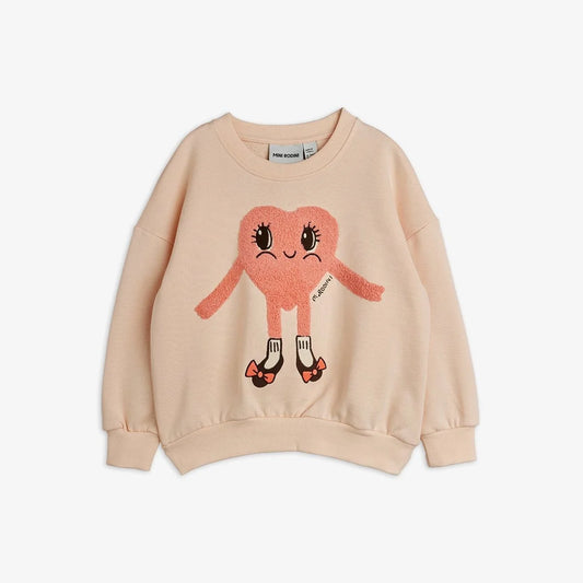 Mini Rodini Heart In Shoes Sweatshirt