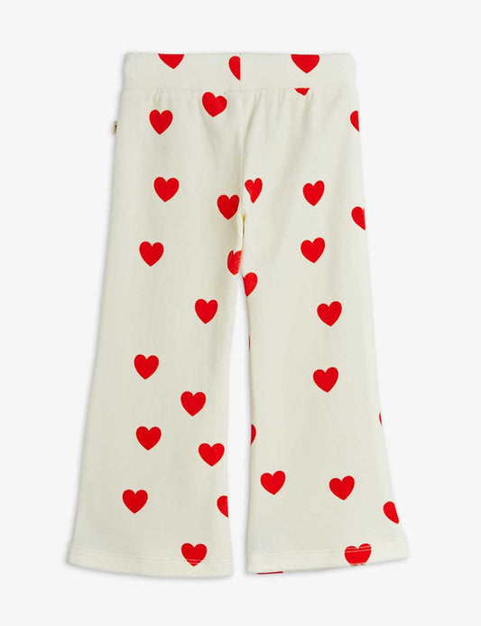 Mini Rodini Hearts Aop Velour Trousers