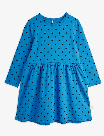 Mini Rodini Polka Dots Aop ls Dress