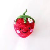 Pretend Play Strawberry Rattle