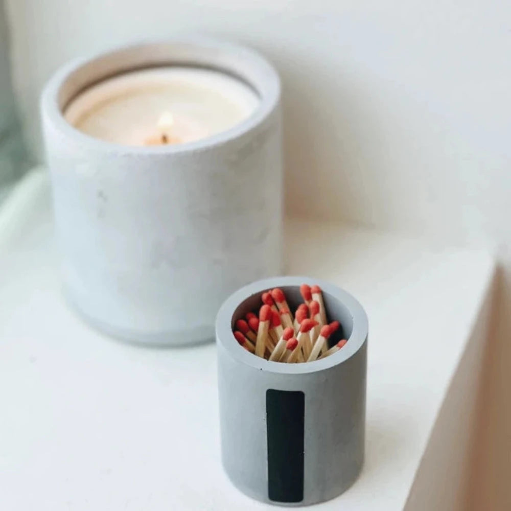 Concrete Matchstick Holder