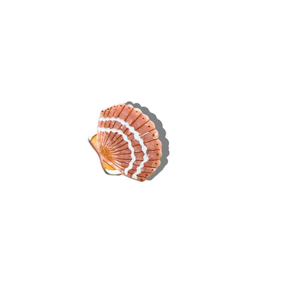 Hand Painted Claw Hairclips, Eco-Friendly, Scandi Design, Fun Hair Acessories Seashell, Pink