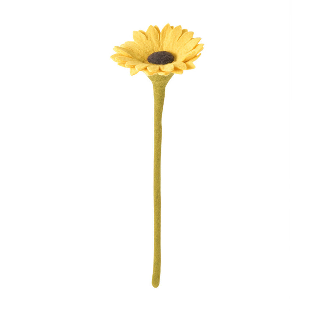 Aveva Wool Flowers Large Sunflower