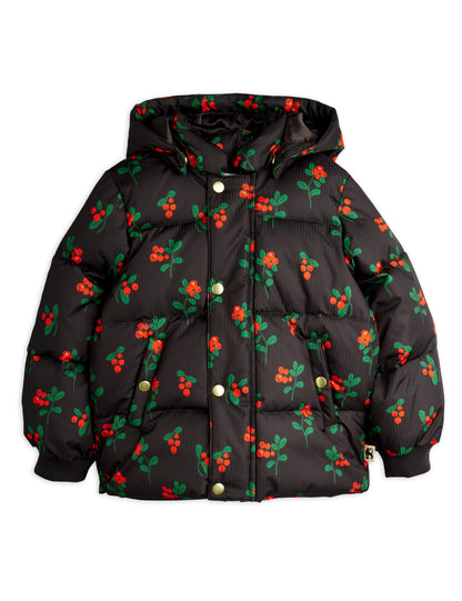 Mini Rodini Lingonberries Hooded Puffer