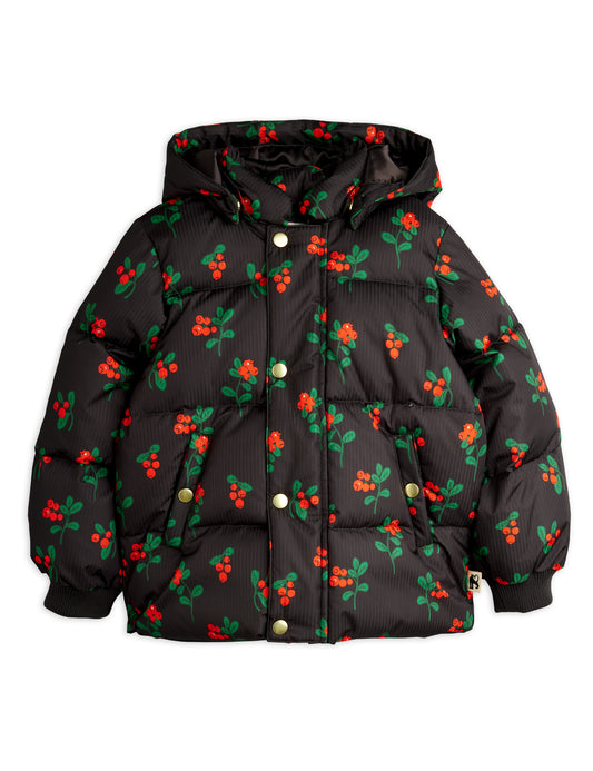 Mini Rodini Lingonberries Hooded Puffer