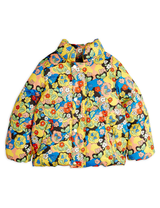 Mini Rodini Flowers City Puffer