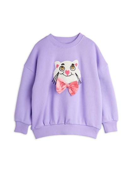 Mini Rodini Cat with Bowtie Sweatshirt