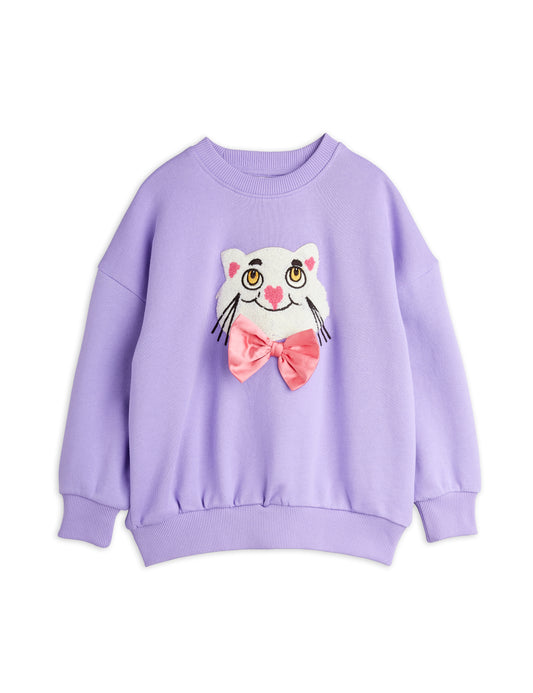 Mini Rodini Cat with Bowtie Sweatshirt