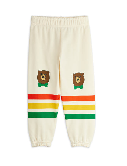 Mini Rodini Bear Stripe Sweatpants