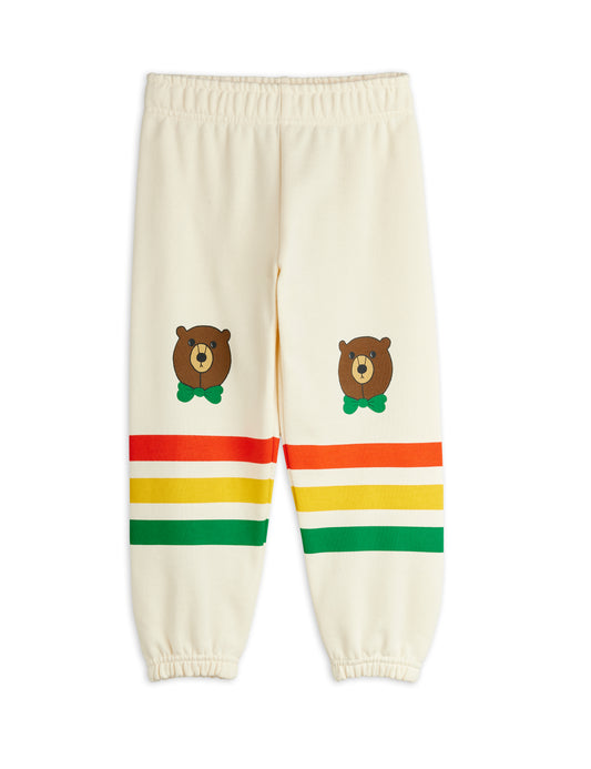 Mini Rodini Bear Stripe Sweatpants