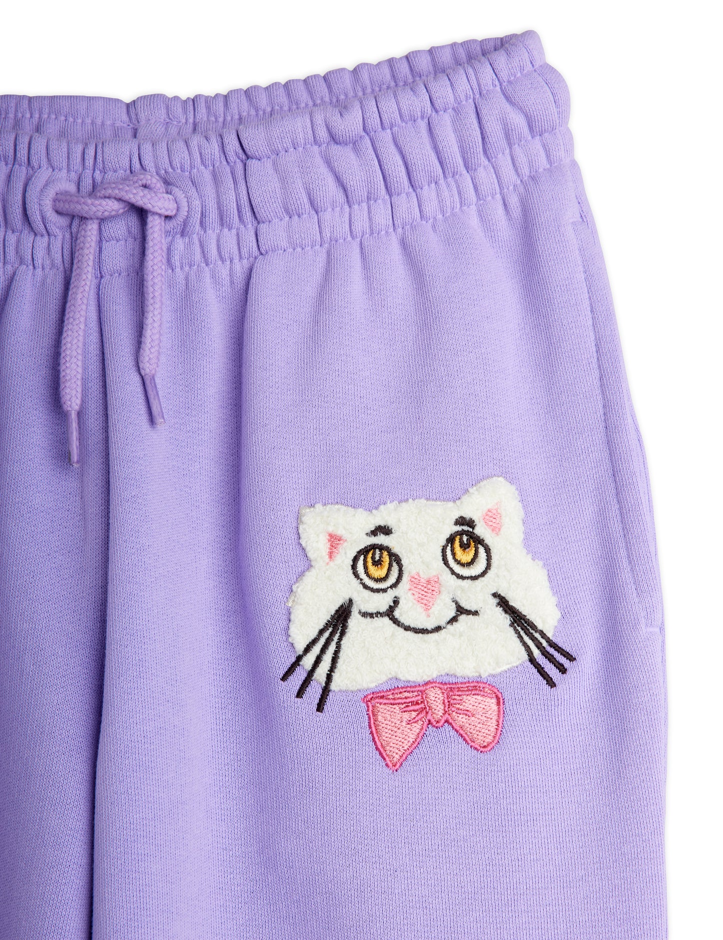 Mini Rodini Cat with Bowtie Sweatpants
