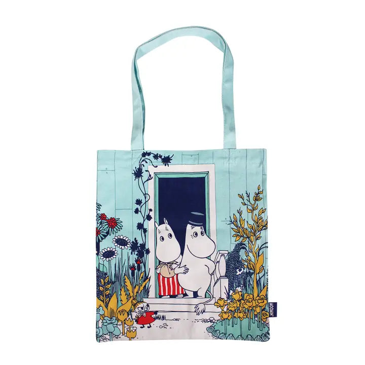 Moomin Recycled Cotton Tote Bag Riviera Blue