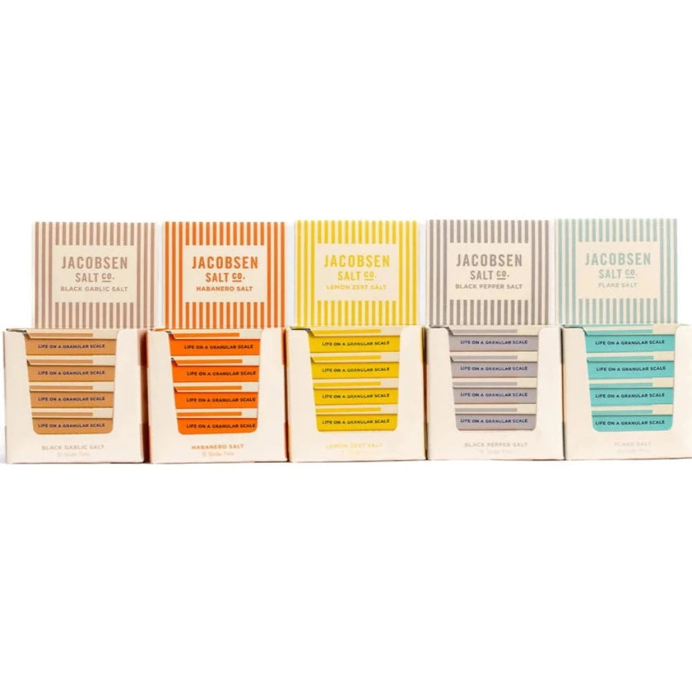 Flavored Sea Salt in a Slide Tin