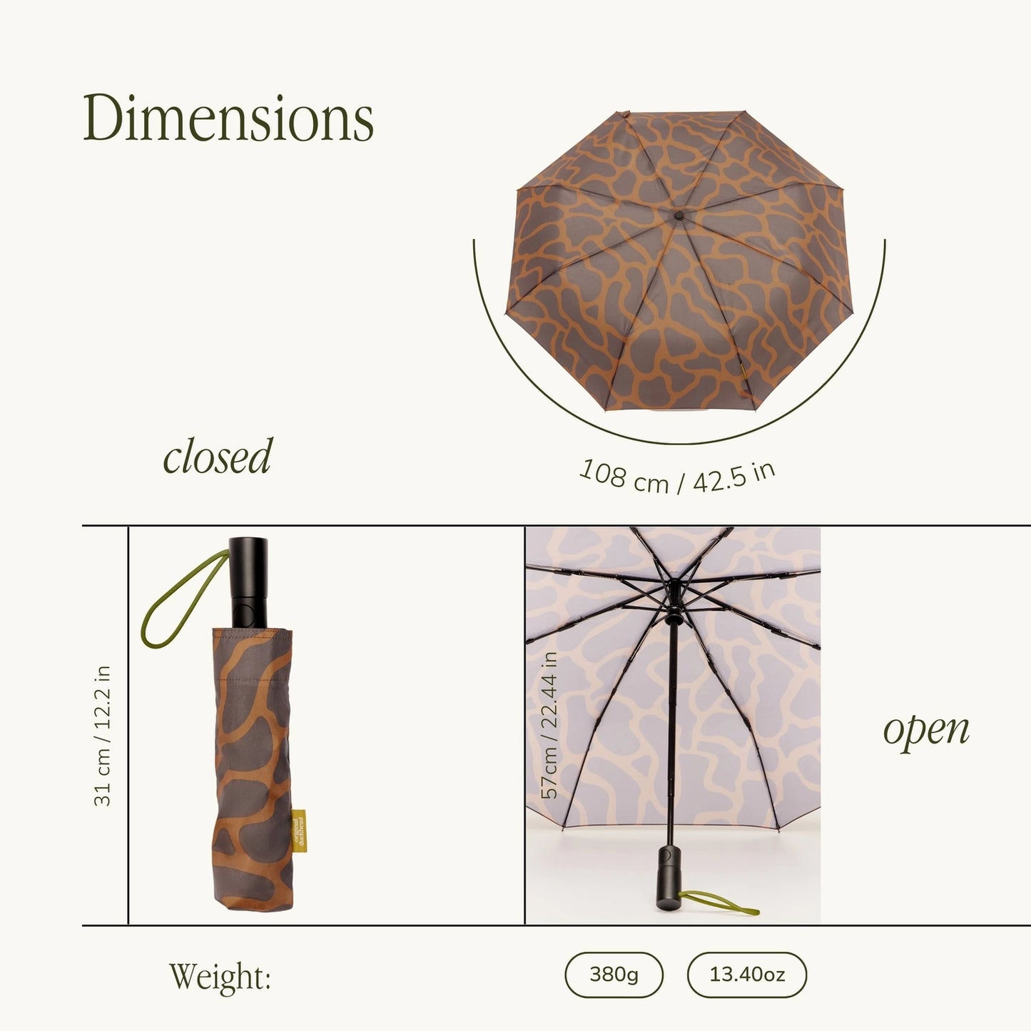 Perfect for: rainy commutes, fall and winter weather, beach trips, summer travel, and holiday shopping. A thoughtful, eco-friendly upgrade from standard umbrellas, The Daily is designed for daily use and built to last.