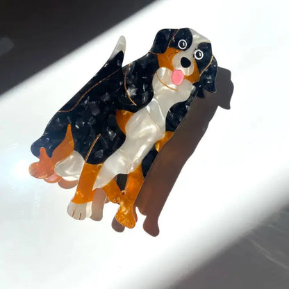 Hand Painted Claw Hairclips, Eco-Friendly, Scandi Design, Fun Hair Acessories