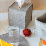 Merino Wool Felt Tissue Box Cover