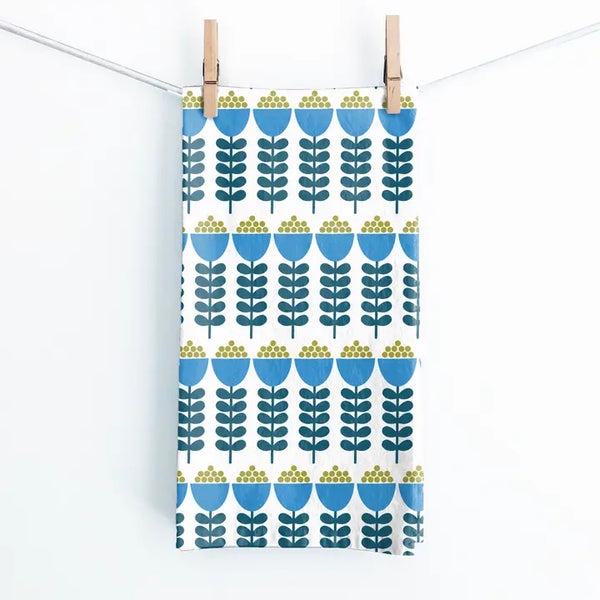 Juniper Blue Tea Towels