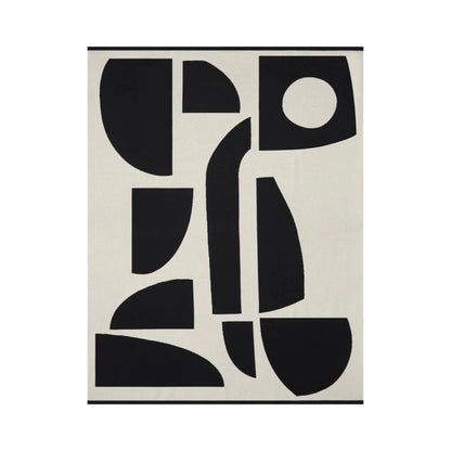 Sophie Home Stille Cotton Throw Blanket Mono