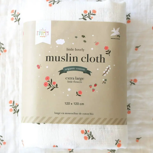Little Flowers Swaddle Cloth