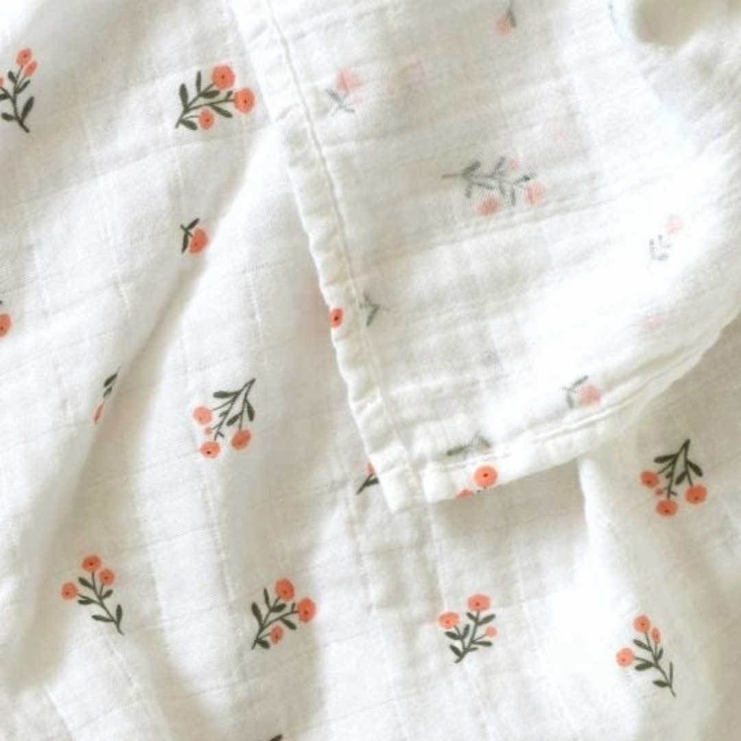 Little Flowers Swaddle Cloth
