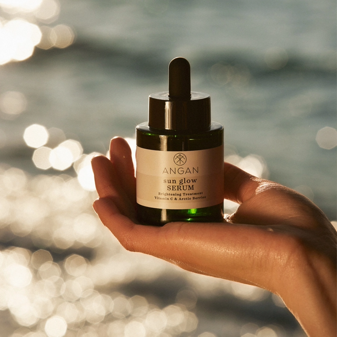 Angan Sun Glow Vitamin-C Serum, Skin, Skincare, Iceland, Natural Ingredients