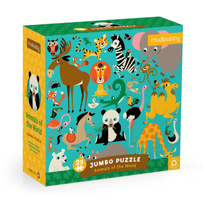 Animals of the World Jumbo Puzzle