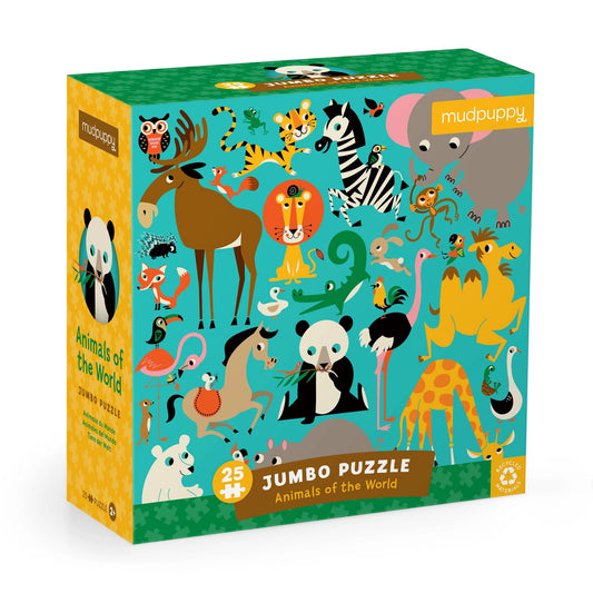 Animals of the World Jumbo Puzzle