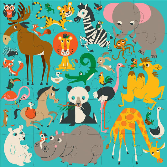 Animals of the World Jumbo Puzzle