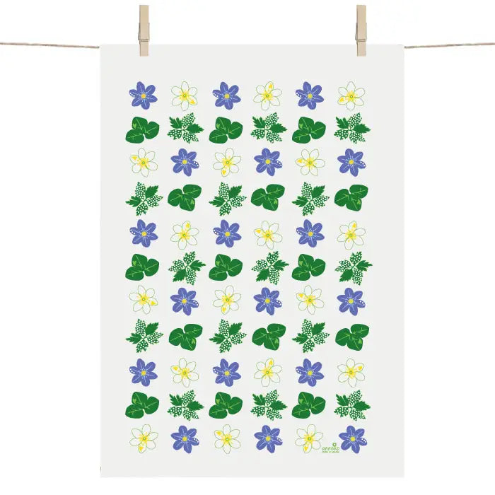 Anneko Design Sweden Tea Towels, Kitchen Towel, Cotton, Linen, Made in Sweden, Swedish Icons, Cottages, Made in Sweden, Scandinavian