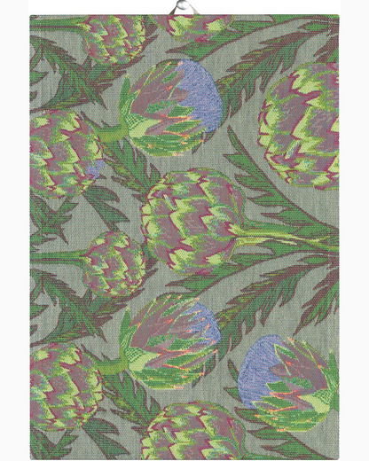 artichoke tea towel ekelund