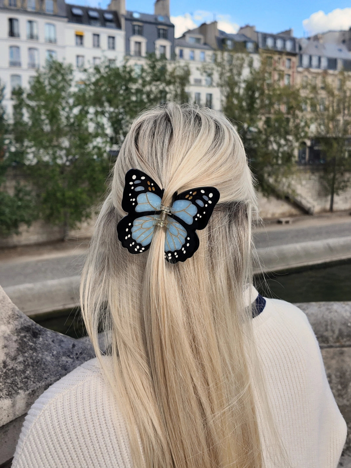 Hand Painted Claw Hairclips