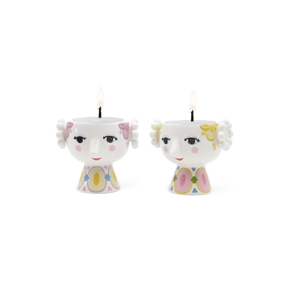 Eva Tealight Holders - Set of 2