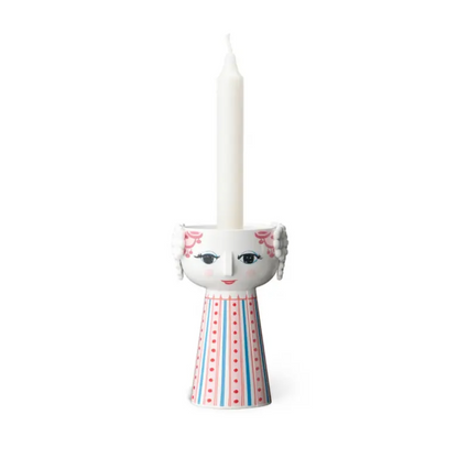 Bjørn Wiinblad Eva Ceramic Candle Holder, Unique, Danish Design, Classics, Face