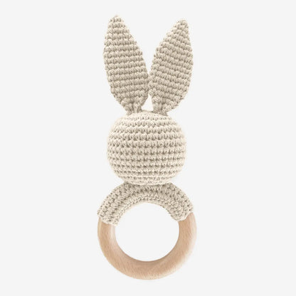Whimsical Baby Teether and Rattle