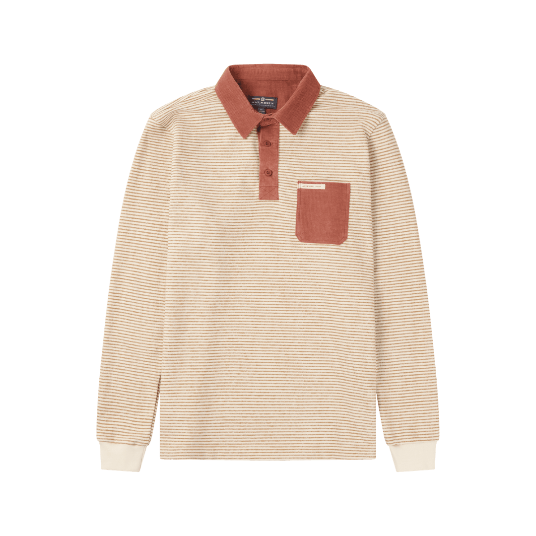 Amundsen Men's Chukka Sweater, Everyday Shirt, Rugby, Adventure, Outdoor