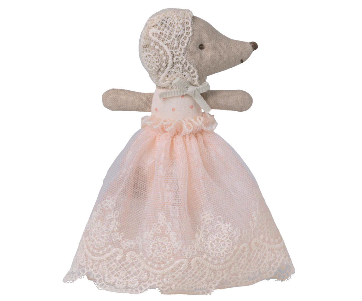 Maileg Baby Mouse in Gown - Huset | Your house for modern Scandinavian living