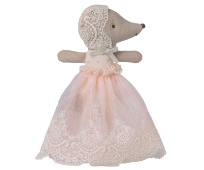 Maileg Baby Mouse in Gown - Huset | Your house for modern Scandinavian living