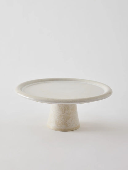 Beige Cake Stand On white background Tell Me More Swedish Design