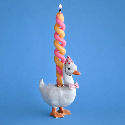 Animal Cake Toppers, Goose Pink Birthday, Ceramic, Celebration, Gift Ideas, Cute, Camp Hollow