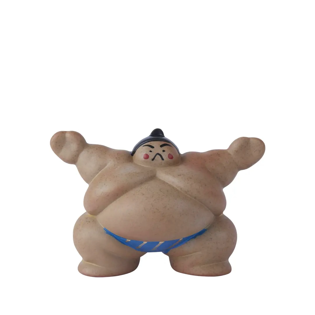 Each piece is hand-painted by a skilled artisan in Japan, giving each figure a slightly different, unique expression. They are made of semi-porcelain, and the lovable form of the sumo wrestler is going to bring a lot of charm to your life. The three stances would look wonderful together on your shelf or alone, scattered around. They encapsulate a Japanese cultural icon and can be a reminder of your desire to travel there or a trip you want to memorialize.