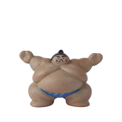 Each piece is hand-painted by a skilled artisan in Japan, giving each figure a slightly different, unique expression. They are made of semi-porcelain, and the lovable form of the sumo wrestler is going to bring a lot of charm to your life. The three stances would look wonderful together on your shelf or alone, scattered around. They encapsulate a Japanese cultural icon and can be a reminder of your desire to travel there or a trip you want to memorialize.