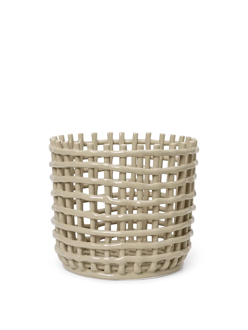Ferm Living Ceramic Basket Large