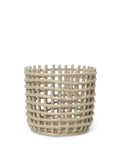 Ferm Living Ceramic Basket Large