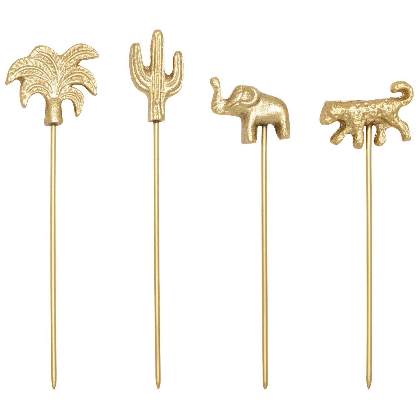 Oasis Gold Cheese Pick Set