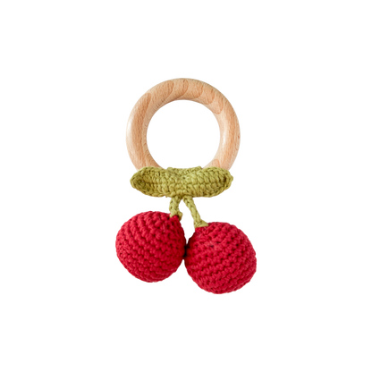 Whimsical Baby Teether and Rattle