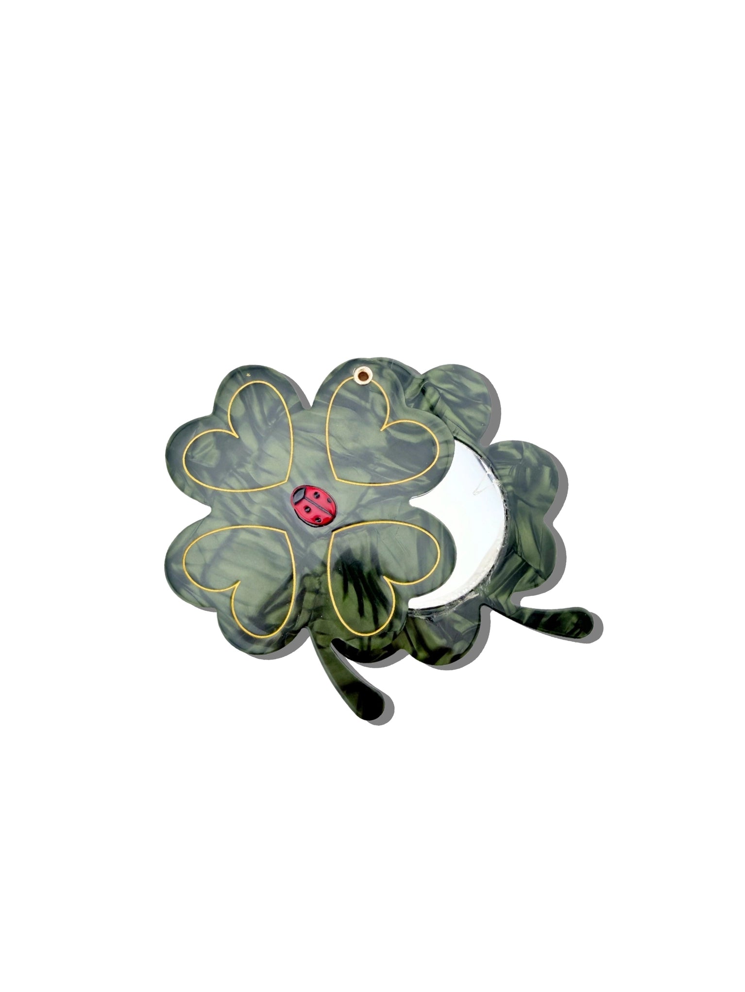 Hand-Painted Compact Mirror - Huset | Your house for modern Scandinavian living